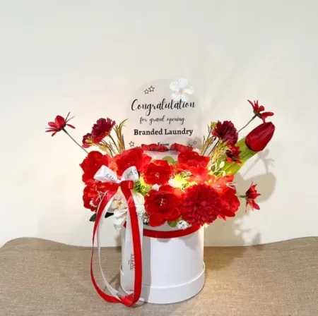 Bloom Box Akrilik Ucapan Grand Opening Regol