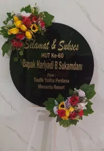 Papan Akrilik Ucapan Ulang Tahun Regol